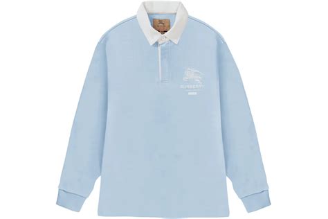 Supreme Burberry Rugby Pale Blue Men's 